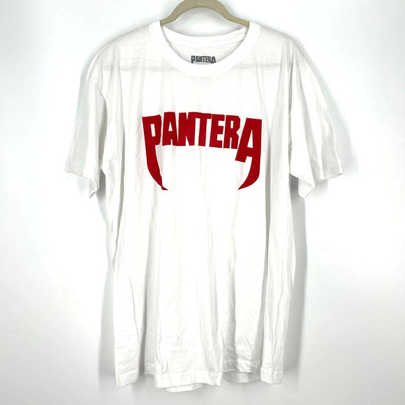 Pantera White Band Tee 100% Cotton T-Shirt Size 2XL NWOT - Picture 6 of 11